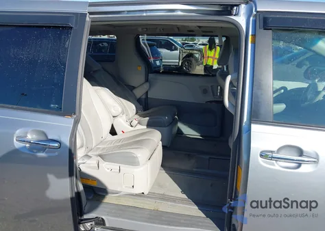 2011 Toyota Sienna Limited V6 from USA, damaged, VIN 5TDYK3DC8BS160713